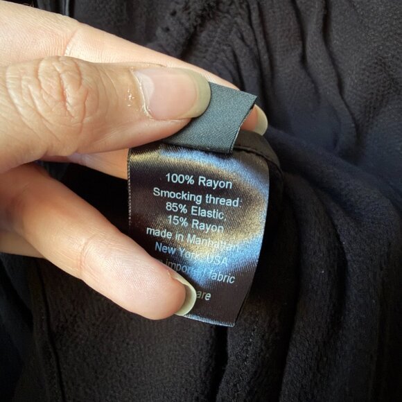 Rachel Comey Siphon Top in Black Size 6 - Picture 6 of 7